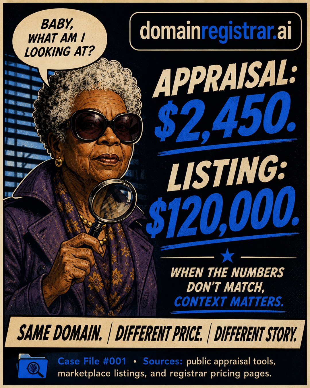 The Price Gap — case file cover