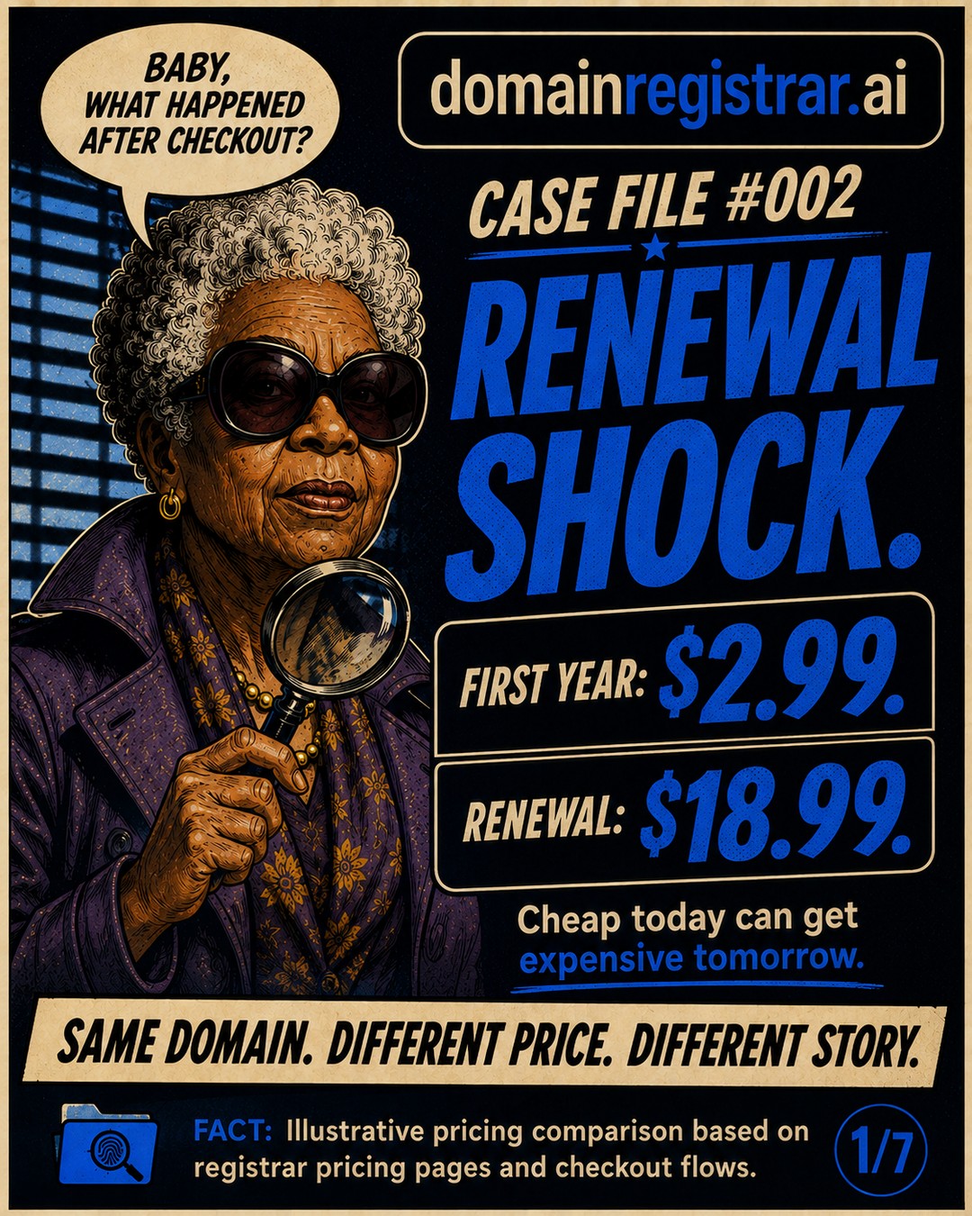 Renewal Shock — case file cover
